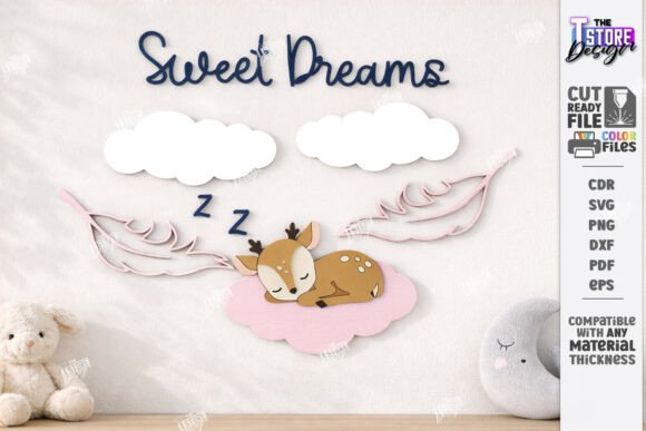 Download Nursery Wall Decor Laser Cut |Kids Laser - Wall Collection