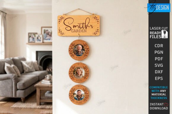 Download Personalized Family Wall Sign Laser Cut - Wall Collection