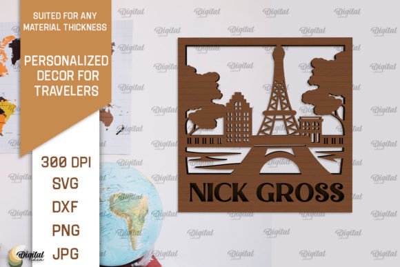 Download Personalized Sign for Traveler Laser Cut - Premium Resources