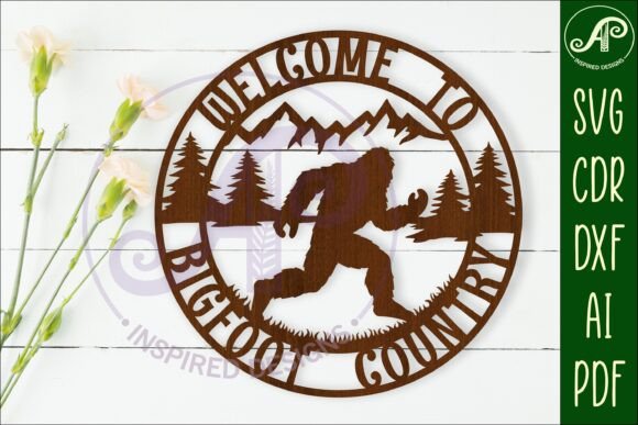 Download Welcome to Bigfoot Country Wall Art Sign - Wall Collection