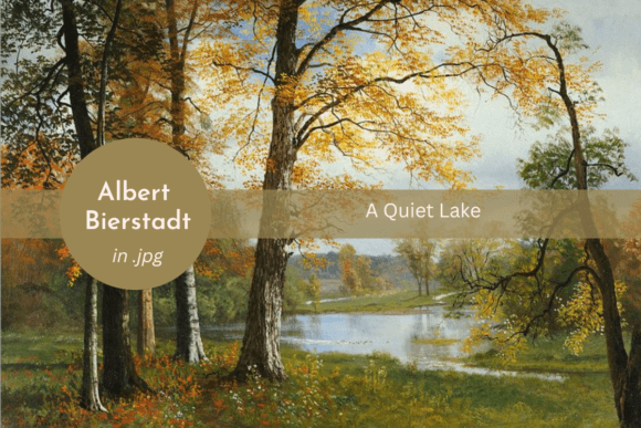 Download Vintage Paintings, Wall Art, Bierstadt - Wall Collection
