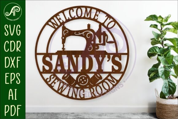 Download Welcome to Sewing Room Name Wall Art - Wall Collection