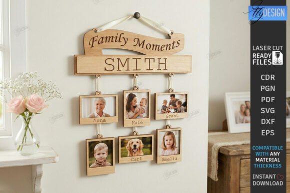Download Personalized Family Wall Sign Laser Cut - Wall Collection