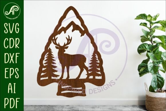 Download Arrowhead Mule Deer Animal Wall Sign - Wall Collection