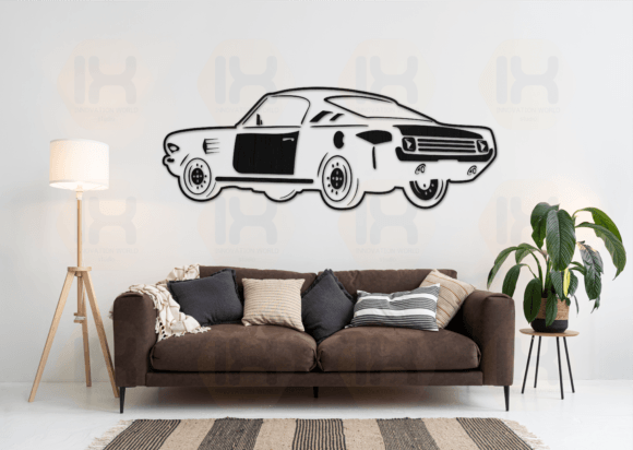 Download Classic Car Wall Art Decor for Laser Cut - Wall Collection