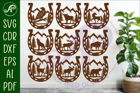 Download Horse Shoe Animal Wall Sign Bundle - Wall Collection