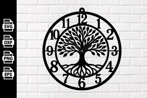Download Tree of Life Wall Clock Metal Wall Sign - Wall Collection