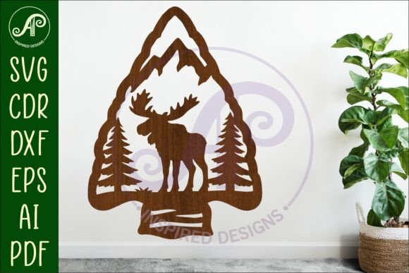 Download Arrowhead Moose Animal Wall Sign - Wall Collection